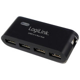 Cumpara ieftin Hub Logilink UA0085, 4 porturi,USB 2.0, include alimentarea