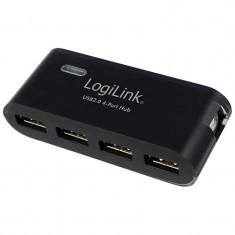 Hub Logilink UA0085, 4 porturi,USB 2.0, include alimentarea