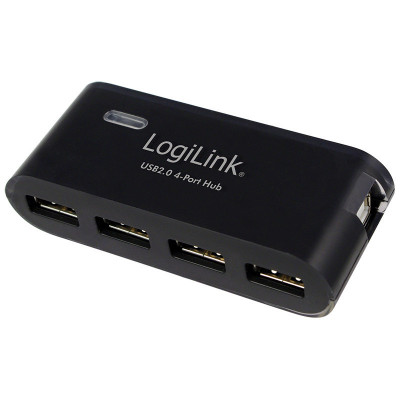 Hub Logilink UA0085, 4 porturi,USB 2.0, include alimentarea foto