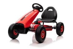 Kart cu pedale G208, rosu, Lean 11908
