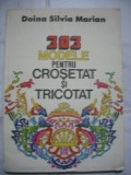 303 modele pentru crosetat si tricotat-Doina Silvia Marian