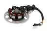 Stator Magnetou Aprilia Yamaha Malaguti Minarelli Keeway 2T, 7 Bobine, Diametru 60mm, Distanta gauri 104mm