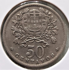 Portugalia 50 centavos 1947 foto