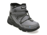 Ghete SKECHERS gri, TURBO TREAD, din material textil