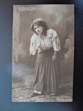 Carte postala, Dna Metaxa Doro in Contele cersetor, inceput de secol XX