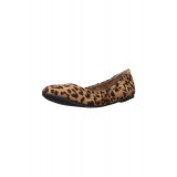 Balerini Dama cu imprimeu leopard, Bej, Amazon Essentials, 42