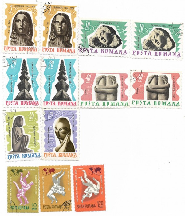 Romania - Marci obliterate, 1967
