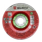 Disc polizare W&uuml;rth Red Line oțel / inox D125 x 6.0 mm - &Oslash;22.23 mm