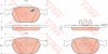 Set placute frana,frana disc FORD FOCUS Combi (DNW) (1999 - 2007) TRW GDB1532