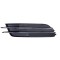 Grila bara fata Audi A6 (C7), 01.2011-06.2014, Dreapta, 4G0807682, 13E127-4 fara locas pentru proiectoare,insertie crom
