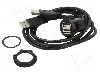 Conector {{Tip conector}}, versiune USB 2.0, {{Orientare spa&amp;#355;iala}}, ONPOW - USB-06-BK