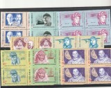 Romania ,OMari descoperitori , bloc de 4 ,nr lista 1148.