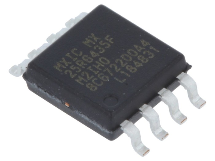 Memorie FLASH serială 64Mb 80MHz