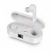 Casti In-Ear wireless TWS, Esperanza Phoebe 95836, Bluetooth v.5.0, cu statie de incarcare, albe
