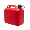 Canistra Plastic Combustibil 5L, Furtun Flexibil, Etanșare Sigură, Benzină, Motorină, 26x13.5x25 cm