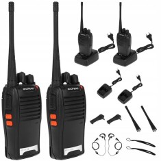 Statii emisie receptie, MT Malatec, raza actiune 6 km, reincarcabila 1500mAh cu casti si lanterna