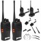 Statii emisie receptie, MT Malatec, raza actiune 6 km, reincarcabila 1500mAh cu casti si lanterna