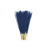 Iarbă artificială Pampas 30 buc 55 cm tulpini decorative pufoase &icirc;nalte pentru casă și nuntă &ndash; Albastru