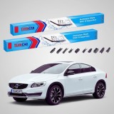 Cumpara ieftin Ștergătoare Volvo S60 II Cross Country 2015-2018 | Set Față Flat &ndash; TeamCar&reg;