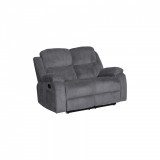 Cumpara ieftin Canapea cu Recliner Tosca 2L, 154x100x94 cm, Gri