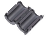 Ferită TDK două piese pe cablu rotund 36x32x11mm neagră