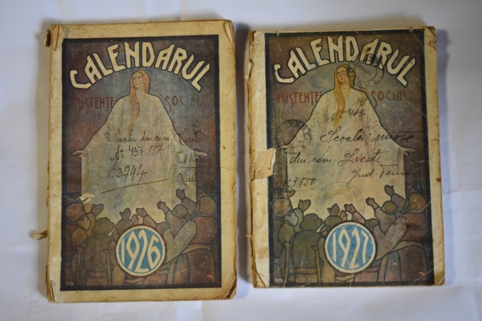 Calendarul Asistenței Sociale 1926 și 1927