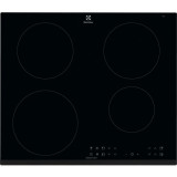 Plita incorporabila Electrolux LIR60430, Inductie, 4 zone de gatit, Touch Control, Timer, 60 cm, Sticla neagra