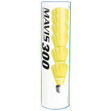 Tub 6 Fluturași Badminton Mavis 300 Galben, Yonex