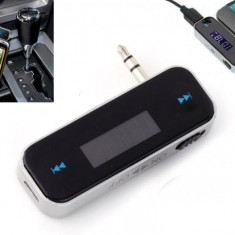 Modulator FM cu CarKit pentru iPhone si alte telefoane (V2)