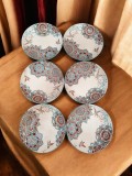 Set 6 farfurii ceramice mandala