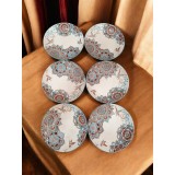 Set 6 farfurii ceramice mandala