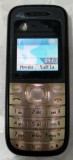 Nokia 1208 (cu baterie, fara incarcator) BLOCAT IN VODAFONE, Argintiu