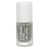 Lac Unghii Argintiu Glitter Victoria Collection, 6ml, Lucios Metalizat Sclipici, Oja Unghii Stralucitoare, Durata Lunga