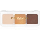Dermacol Compact Trio paletă cu farduri de ochi culoare 3 Golden Sands 4.2 g