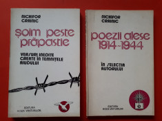 POEZII ALESE 1914 1944 SOIM PESTE PRAPASTIE ? Nichifor Crainic 2 volume foto