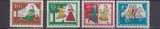 GERMANIA 1965 MI.485-488 MNH, Nestampilat