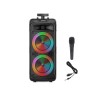Boxa portabila tip troler, ZQS 8211, 45W P.M.P.O., microfon