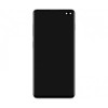 Display LCD cu Touchscreen cu Rama Samsung G975 Galaxy S10 Plus Alb Original