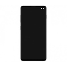 Display LCD cu Touchscreen cu Rama Samsung G975 Galaxy S10 Plus Alb Original