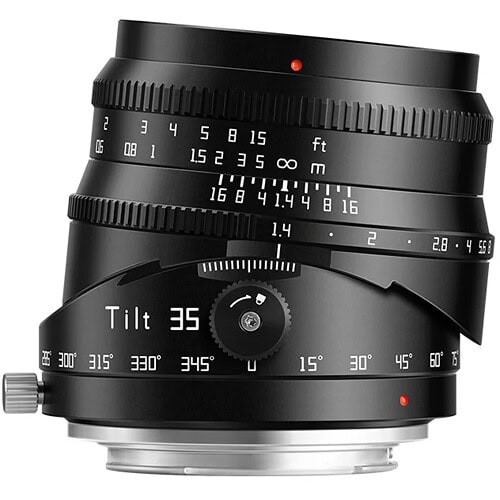 Obiectiv Manual TTArtisan 35mm F1.4 APS-C Tilt Lens