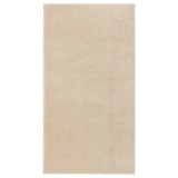 vidaXL Covor cu fire scurte, bej, 80x150 cm