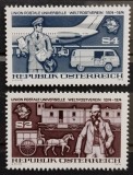 BC544, Austria 1974, serie UPU, transporturi postale