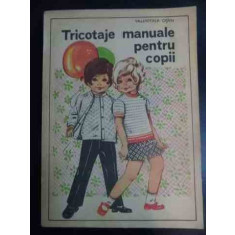 Tricotaje Manuale Pentru Copii - Valentina Osan ,545852