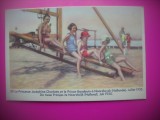 HOPCT 6387 PRINTESA JOSEPHINE CHARLOTTE SI PRINTUL BOUDOIUN -NOORDWYCK OLANDA-1935-REGINA ASTRID-FAMILIA REGALA BELGIA-CROMO LITHO-CIOCOLATA COTE D&#039;OR