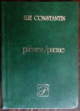 Cumpara ieftin ILIE CONSTANTIN - POEMES/POEME:1957-1995, ed bilingva/dedicatie pt C-TIN ABALUTA