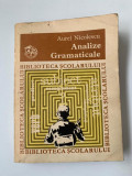 Analize gramaticale Aurel Nicolescu