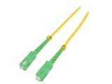 Patch Cord Fibra Optica SC/APC 1m LSZH Galben, QOLTEC