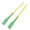Patch Cord Fibră Optică SC/APC 3m LSZH Galben