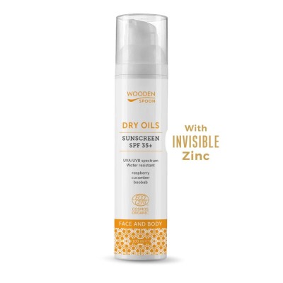 Lotiune protectie solara, SPF 35+, bio, 100ml, Wooden Spoon foto