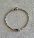 Bratara Pandora din argint, cu charm inclus